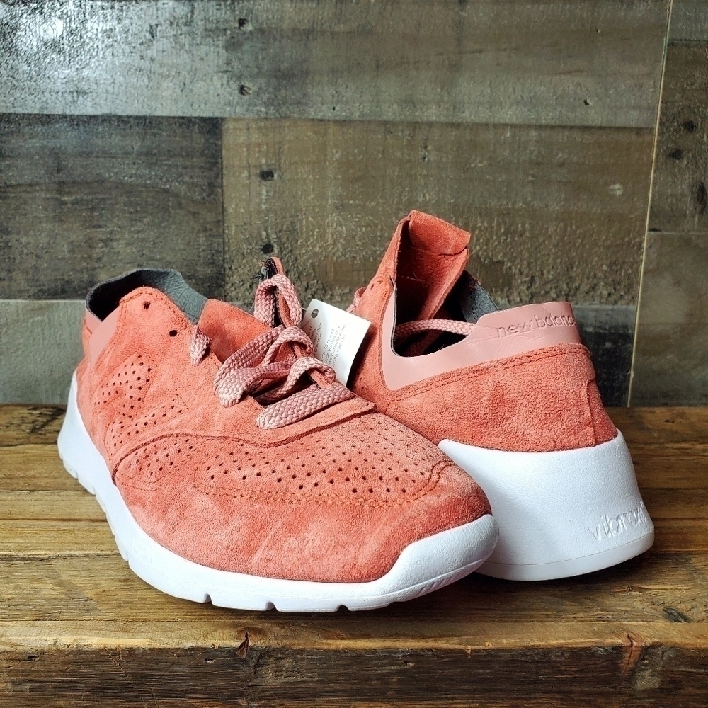 New Balance ML1978 Pink Suede Vibram Sole Trainers 'Dusted Peach'
